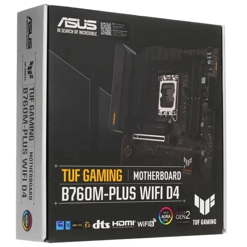 Материнская плата ASUS TUF GAMING B760M-PLUS WIFI D4 90MB1DG0-M0EAY0