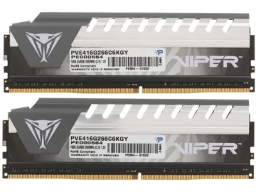 Оперативная память 16 Gb 2666 MHz PATRIOT VIPER 4 Elite DDR4 (PVE416G266C6KGY)