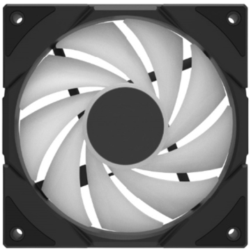 Вентилятор для корпуса Deepcool CG580 FAN BK ARGB Black Bulk