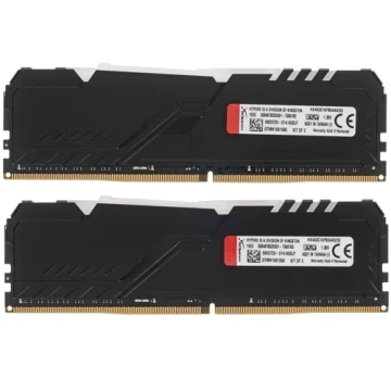 Оперативная память 32 Gb 3200 MHz Kingston HYPERX FURY Black (HX432C16FB3AK2/32)