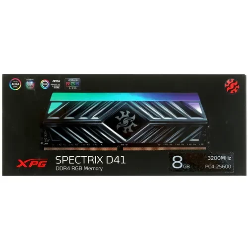 Оперативная память 8 Gb 3200 MHz ADATA XPG SPECTRIX D41 (AX4U320038G16A-ST41)