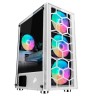 Компьютерный корпус 1STPLAYER FIREBASE X7-G TG White X7-G-WH-3G6P-1G6