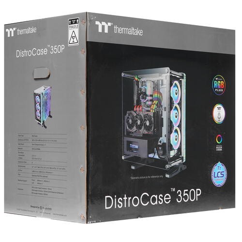 Компьютерный корпус Thermaltake DISTROCASE 350P TG Black CA-1Q8-00M1WN-00