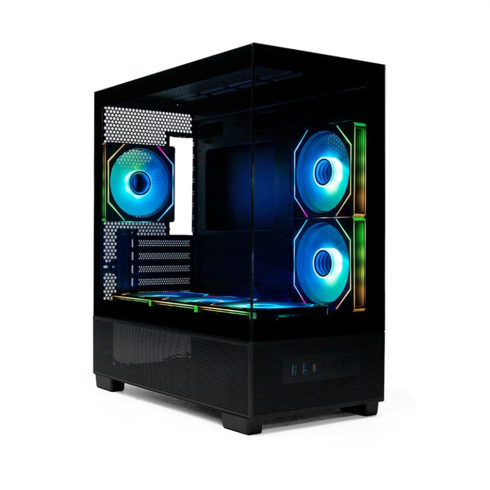 Компьютерный корпус XASTRA Q500M Black (Q500M-6FM12A-C10-UC)