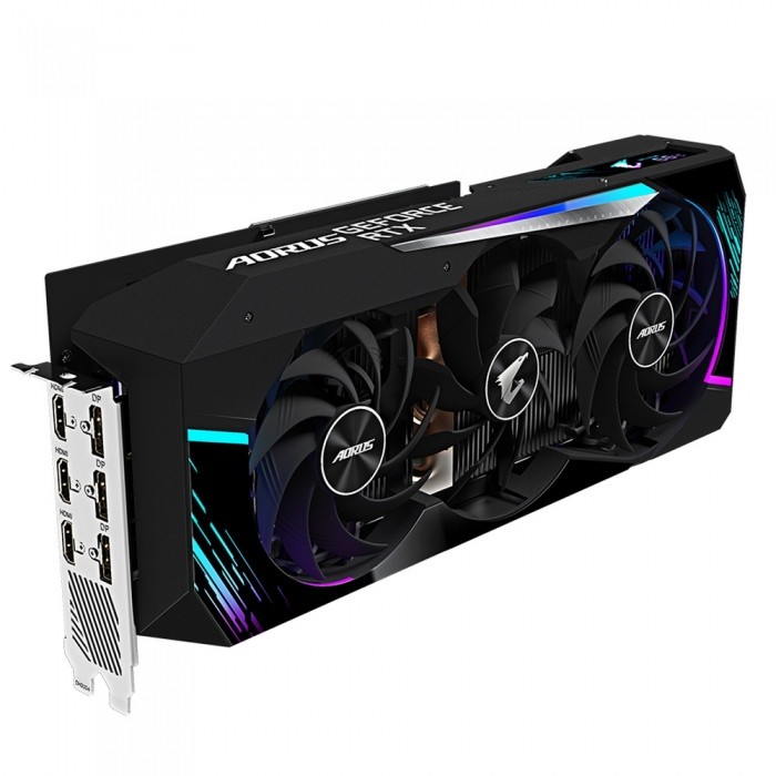Видеокарта GIGABYTE (GV-N3080AORUS M-10GD) GeForce RTX 3080 10GB AORUS MASTER (rev. 2.0)