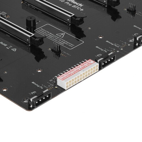 Материнская плата ASRock H510 PRO BTC+