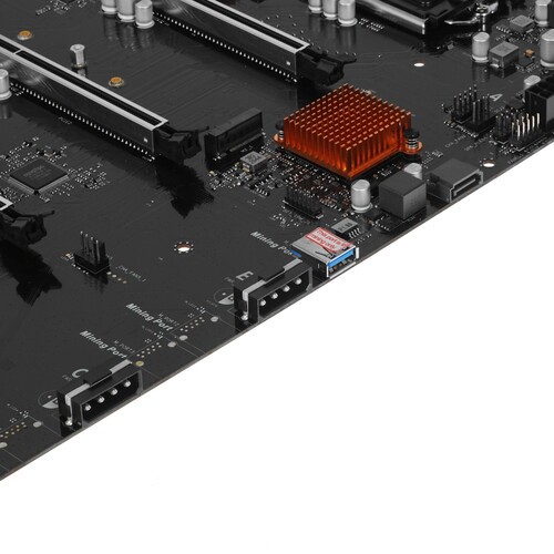 Материнская плата ASRock H510 PRO BTC+