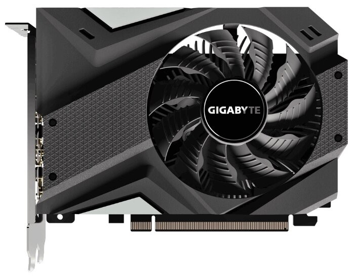 Видеокарта GIGABYTE (GV-N1650IXOC-4GD) GeForce GTX 1650 1680MHz PCI-E 3.0 4096MB 8002MHz 128 bit 2xHDMI DisplayPort HDCP MINI ITX OC