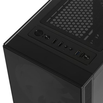 Компьютерный корпус Aerocool PYTHON V1 Python-G-BK-v1 (4718009158689)