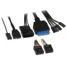 Компьютерный корпус Aerocool PYTHON V1 Python-G-BK-v1 (4718009158689)