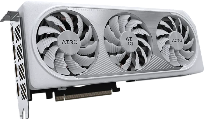 Видеокарта Gigabyte (GV-N406TAERO OC-8GD) GeForce RTX 4060 Ti 8GB AERO OC