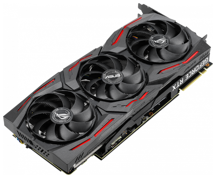 Видеокарта ASUS (ROG-STRIX-RTX2070S-8G-GAMING) GeForce RTX 2070 SUPER 1605MHz PCI-E 3.0 8192MB 14000MHz 256 bit 2xHDMI HDCP ROG Strix Gaming