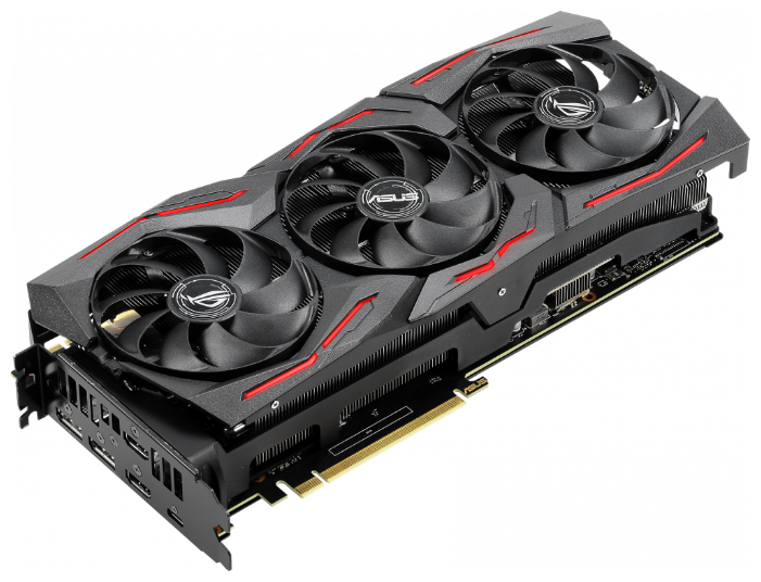 Видеокарта ASUS (ROG-STRIX-RTX2070S-8G-GAMING) GeForce RTX 2070 SUPER 1605MHz PCI-E 3.0 8192MB 14000MHz 256 bit 2xHDMI HDCP ROG Strix Gaming