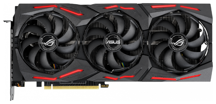 Видеокарта ASUS (ROG-STRIX-RTX2070S-8G-GAMING) GeForce RTX 2070 SUPER 1605MHz PCI-E 3.0 8192MB 14000MHz 256 bit 2xHDMI HDCP ROG Strix Gaming