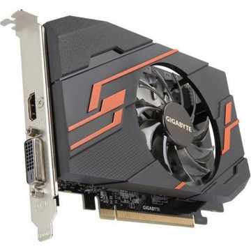 Видеокарта GIGABYTE (GV-N1030OC-2GI) GeForce GT 1030 1290MHz PCI-E 3.0 2048MB 6008MHz 64 bit DVI HDMI HDCP OC