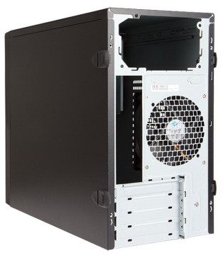 Компьютерный корпус InWin EMR001 450W Black/Silver