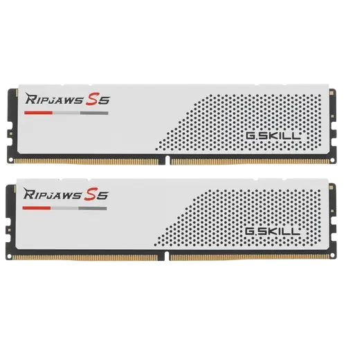 Оперативная память 64 Gb 6000 MHz G.Skill RIPJAWS S5 White (F5-6000J3040G32GX2-RS5W)