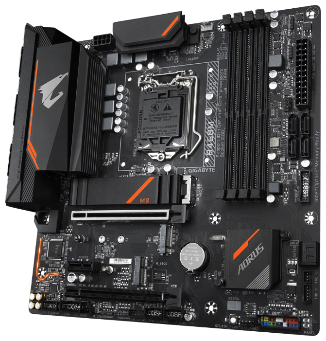 Материнская плата GIGABYTE B460M AORUS PRO