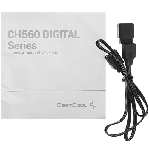 Компьютерный корпус Deepcool CH560 DIGITAL ARGB White