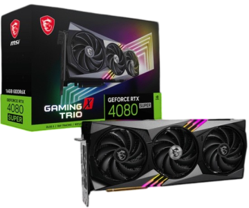 Видеокарта MSI (RTX 4080 SUPER 16G GAMING X TRIO) GeForce RTX 4080 SUPER 16GB GAMING X TRIO