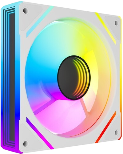 Вентилятор для корпуса Powercase (M61-12W ARGB) White