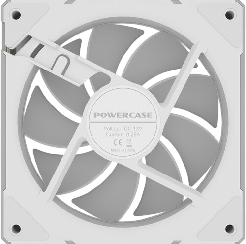 Вентилятор для корпуса Powercase (M61-12W ARGB) White