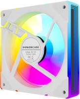 Вентилятор для корпуса Powercase (M61-12W ARGB) White