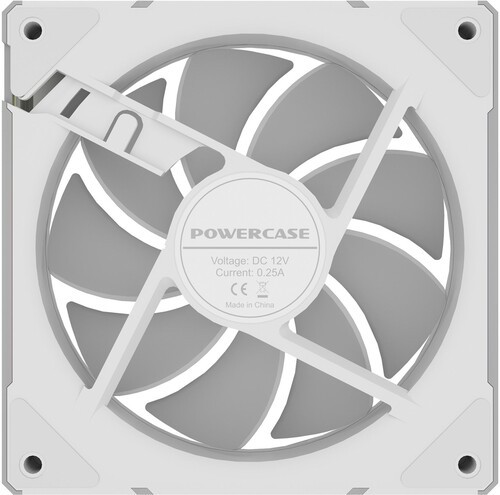 Вентилятор для корпуса Powercase (M61-12W ARGB) White