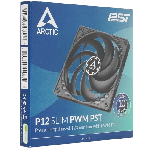 Вентилятор для корпуса Arctic Cooling P12 SLIM PWM PST ACFAN00187A