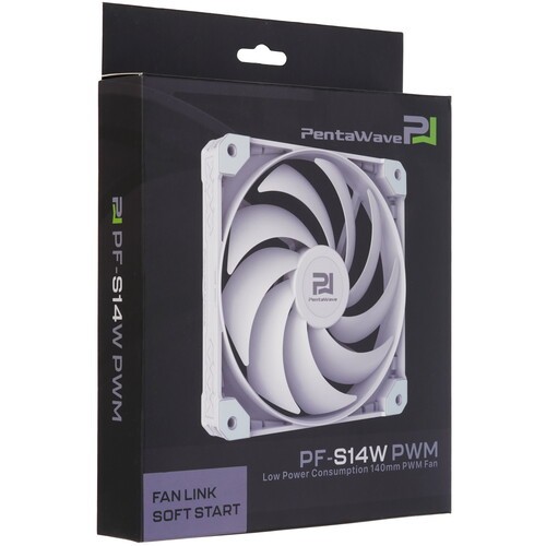 Вентилятор для корпуса PentaWave White PF-S14W PWM