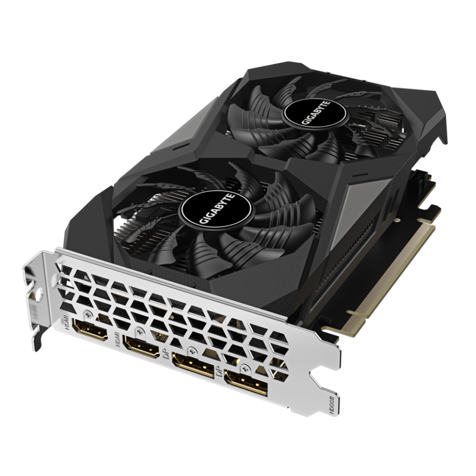 Видеокарта Gigabyte (GV-N3050WF2OCV2-6GD) GeForce RTX 3050 6GB WINDFORCE V2 OC