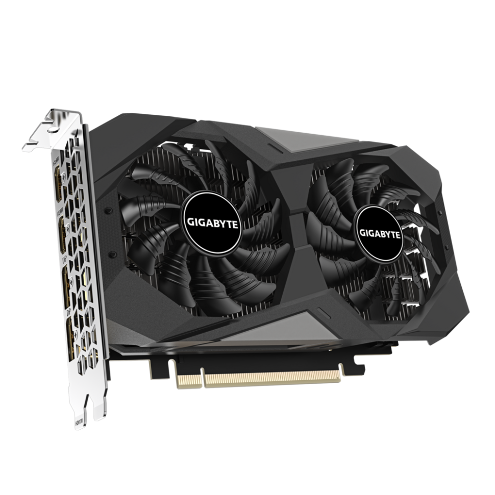 Видеокарта Gigabyte (GV-N3050WF2OCV2-6GD) GeForce RTX 3050 6GB WINDFORCE V2 OC
