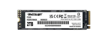 Твердотельный накопитель Patriot 2000 Gb P320 (P320P2TBM28)