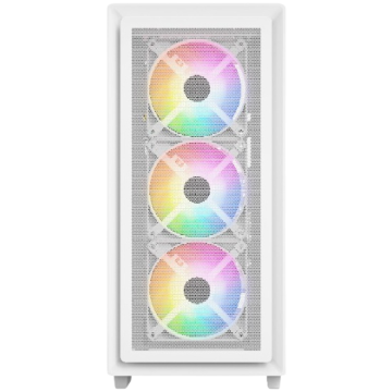 Компьютерный корпус Powercase Mistral AY4W ARGB TG White (CMAYW-A4)