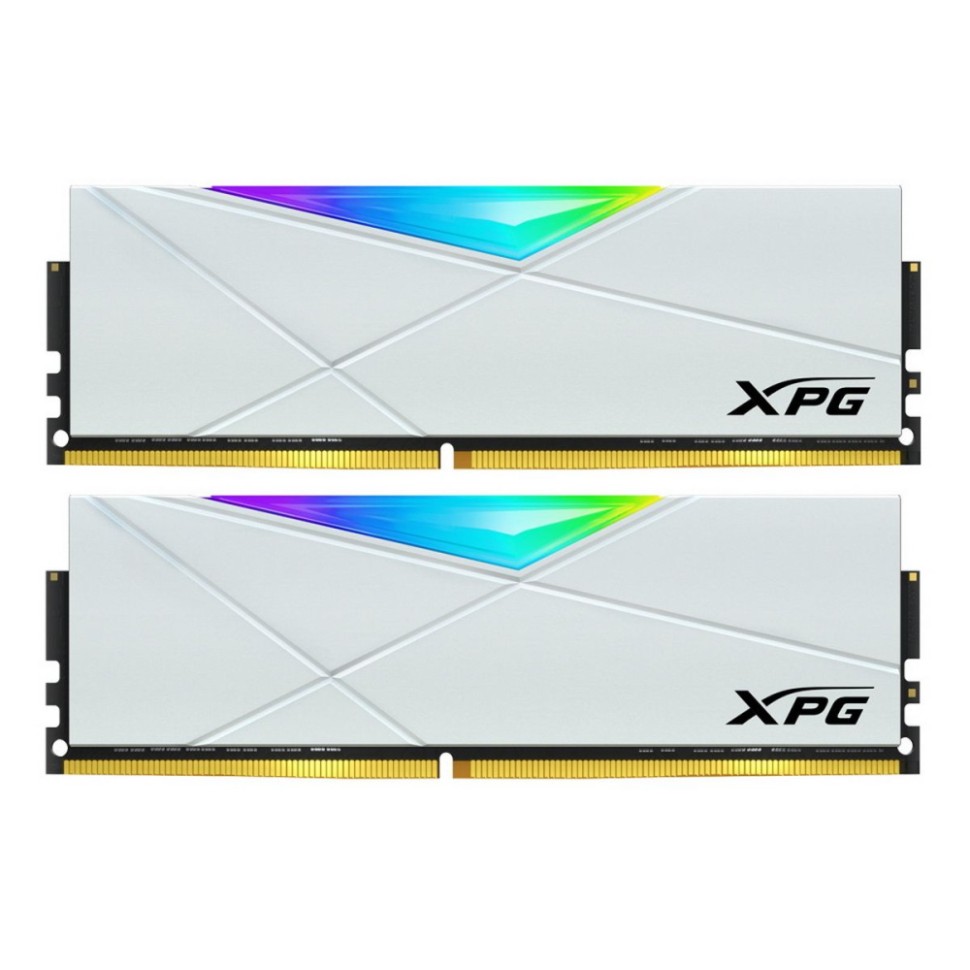Оперативная память 32 Gb 3600 MHz ADATA XPG SPECTRIX D50 RGB White (AX4U360016G18I-DW50)