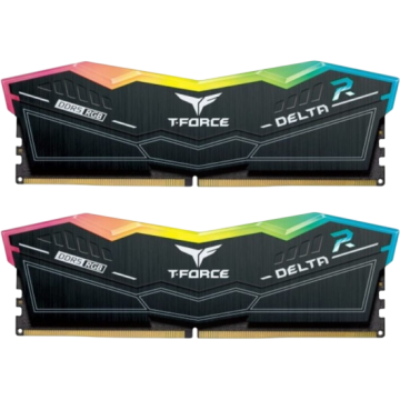 Оперативная память 32 Gb 7600 MHz Team Group T-FORCE DELTA RGB Black (FF3D532G7600HC36DDC01)
