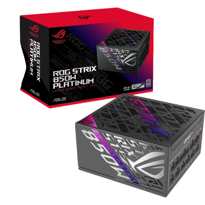 Блок питания ASUS 850W ROG-STRIX-850P-GAMING (90YE00W2-B0NA00) 16 Pin (PCIe 5.0 Connector Cable Details)