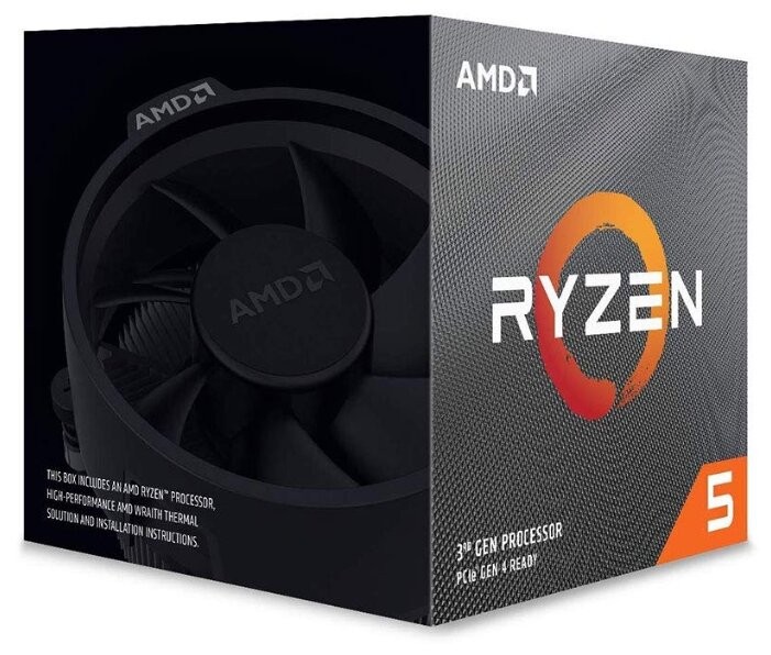 Процессор AMD Ryzen 5 3600X BOX 100-100000022BOX