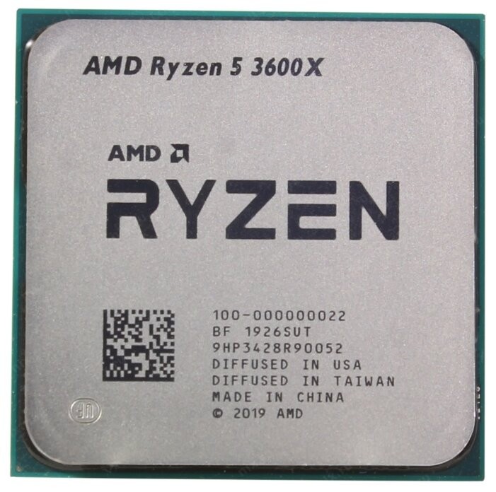 Процессор AMD Ryzen 5 3600X BOX 100-100000022BOX