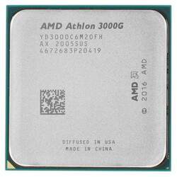 Процессор AMD Athlon 3 3000G OEM YD3000C6M2OFH