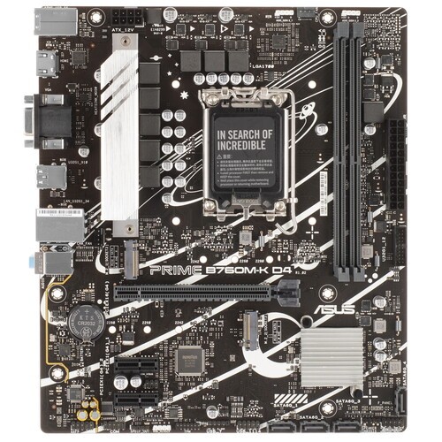 Материнская плата ASUS PRIME B760M-K D4 90MB1DS0-M0EAY0