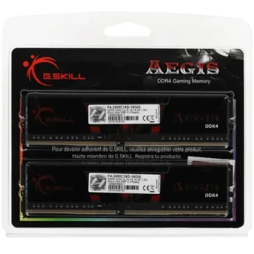 Оперативная память 16 Gb 3200 MHz G.Skill AEGIS (F4-3200C16D-16GIS)