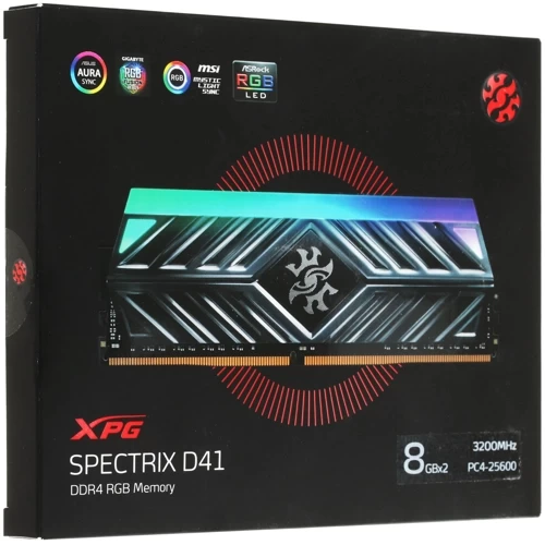 Оперативная память 16 Gb 3200 Mhz ADATA XPG SPECTRIX D41 (AX4U320038G16A-DT41)
