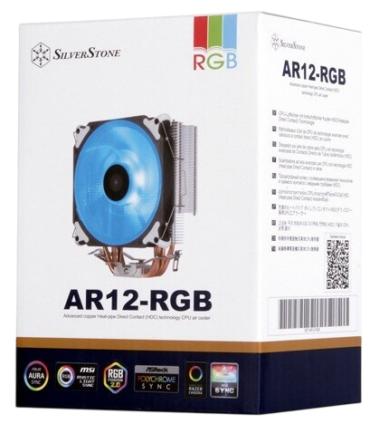 Кулер для процессора SilverStone SST-AR12-RGB Argon RGB G530AR12RGB0020 PWM