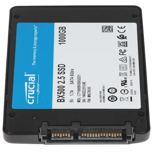 Твердотельный накопитель CRUCIAL 1000 Gb BX500 (CT1000BX500SSD1)