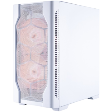 Компьютерный корпус 1STPLAYER DK D4-M ARGB White (D4-M-WH-2F7-14-W-1F7-W)