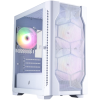 Компьютерный корпус 1STPLAYER DK D4-M ARGB White (D4-M-WH-2F7-14-W-1F7-W)