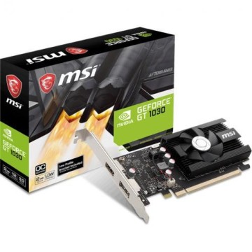 Видеокарта MSI (GT 1030 2GD4 LP OC) GeForce GT 1030 2Gb 2GD4 LP OC