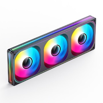 Комплект вентиляторов для корпуса JONSBO Reverse ARGB LED Black (ZB-360BR)
