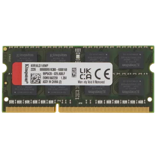 Оперативная память 8 Gb 1600 MHz Kingston (KVR16LS11/8WP)